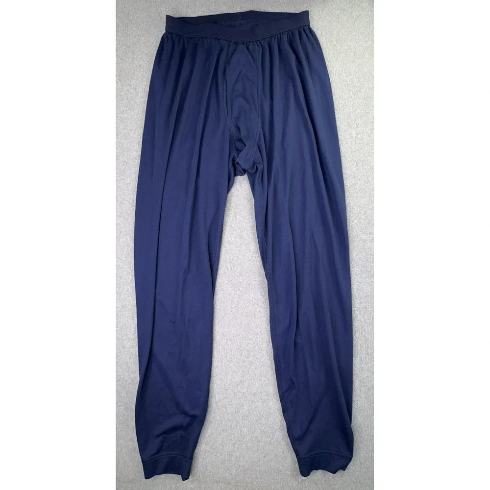 VTG Patagonia Capilene Base Layer Pants Mens XL‎ Navy Thermal Underwear USA Made